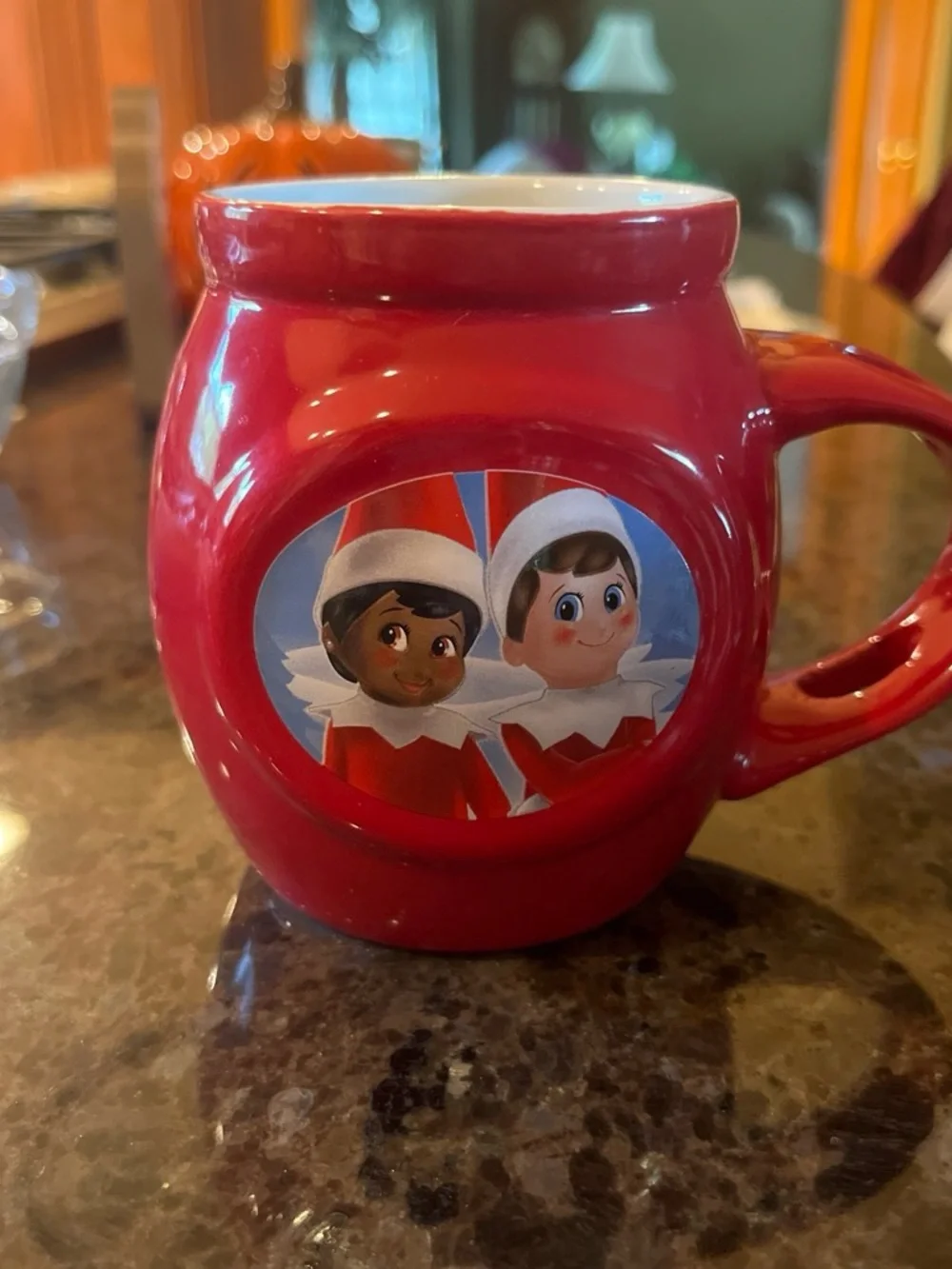 adidas Red Ceramic Elf Accent Mug